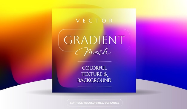 mesh gradient background
