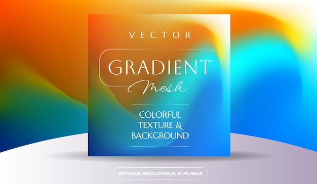 mesh gradient background