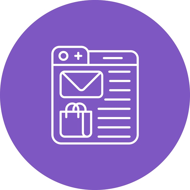 message icon vector image can be used for web store