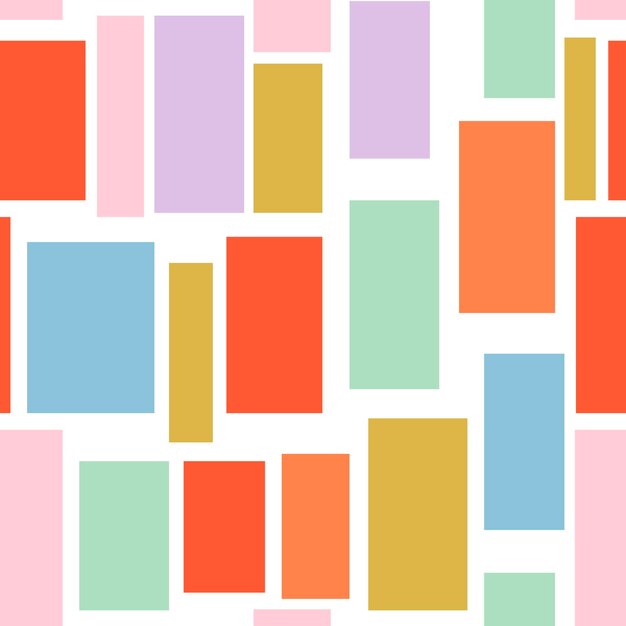 messy seamless abstract background with squares. infinity geometric pattern.