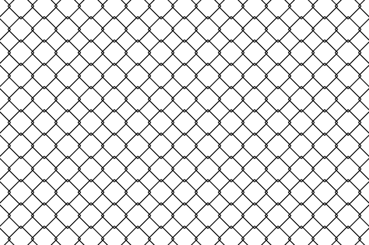 Vector metal fence black wire vector