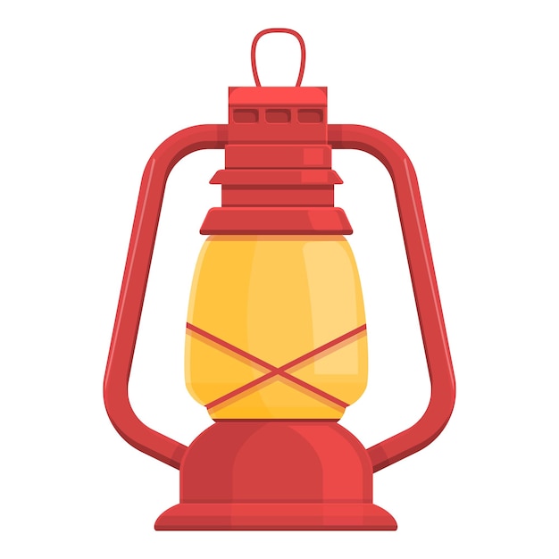 Metallic oil lamp icon Cartoon and flat of Metallic oil lamp vector icon for web design isolated on white background