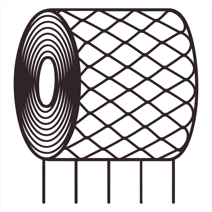 metallurgy steel roll vector icon