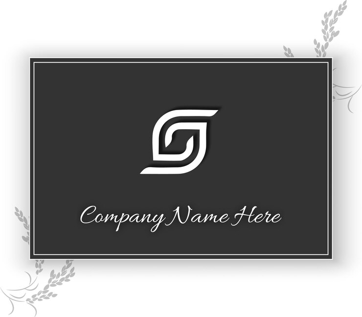 Vector minimal company logo template