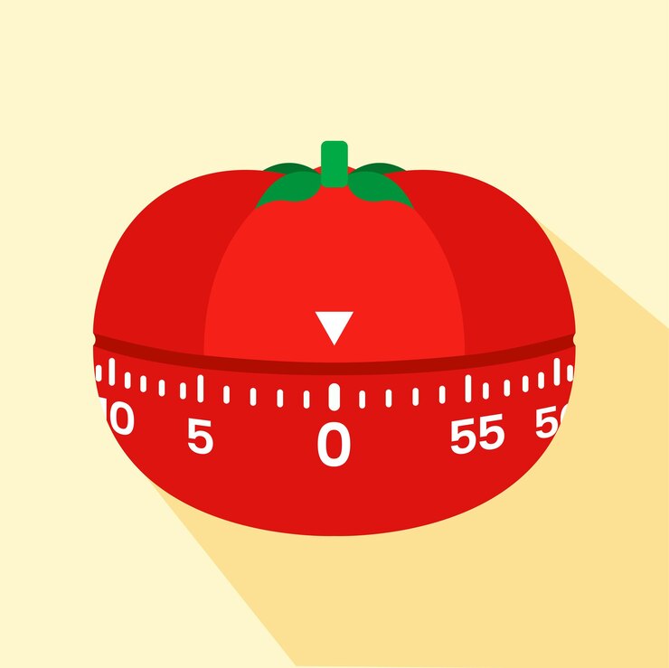 Minimal Pomodoro Clock Design