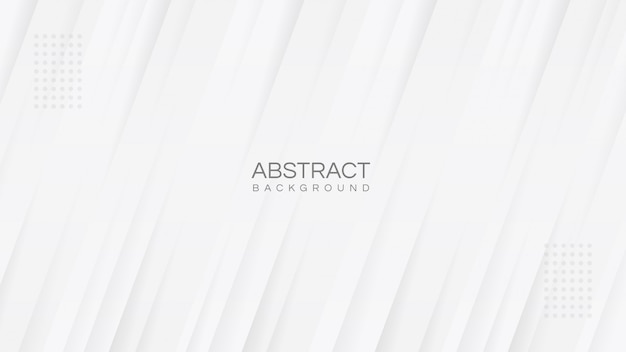 Minimalist Abstract White Elegant Business Background with Minimal Modern Diagonal Stripes