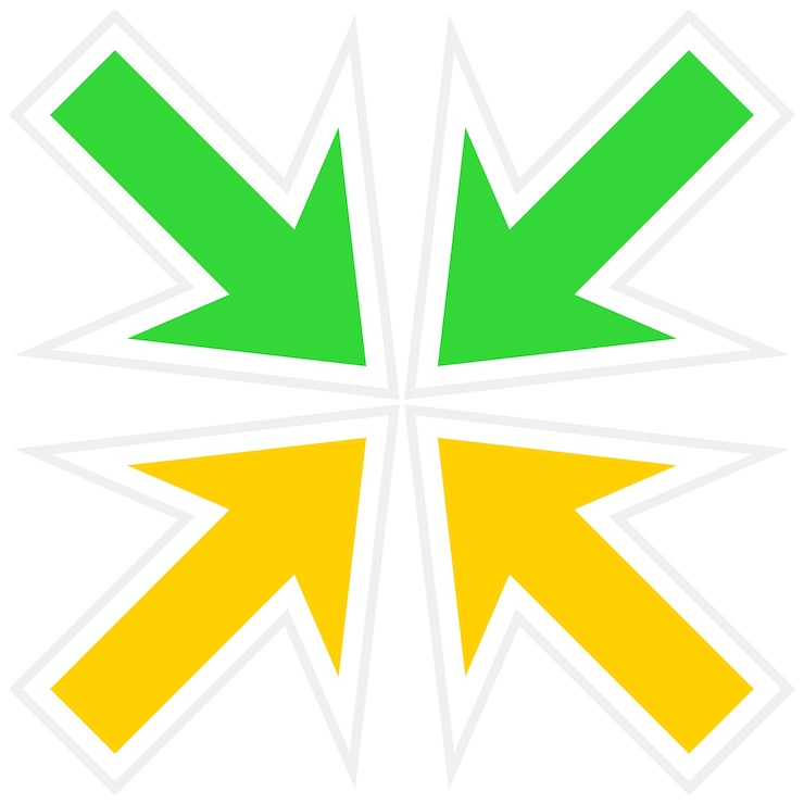 Vector minimize icon