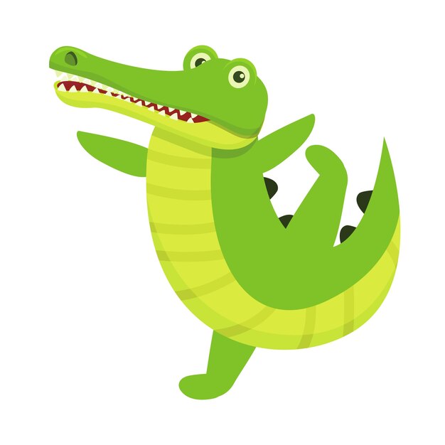 mischievous crocodile