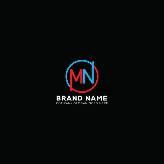 MN letter logo design MN business and real estate monogram logo vector template