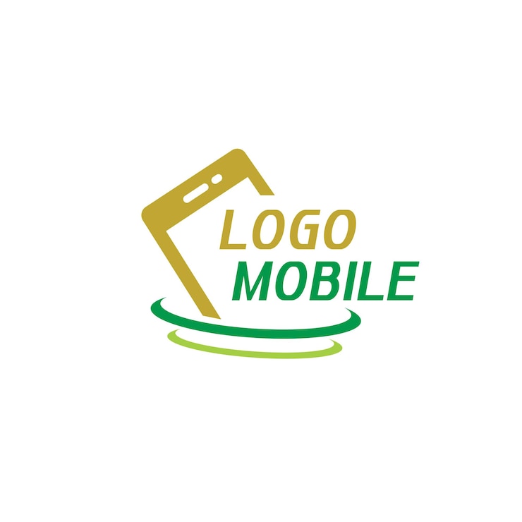 Vector mobile cash logo for money transfers