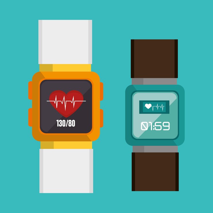 Vector mobile health technology icon vector illustration design