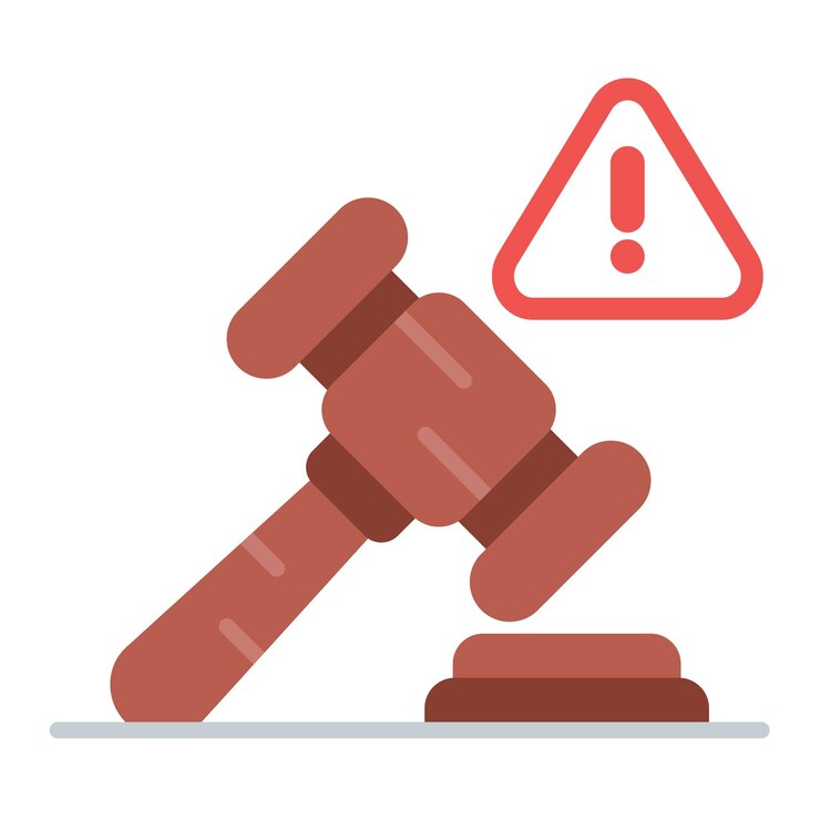 Vector mock auction flat illustration