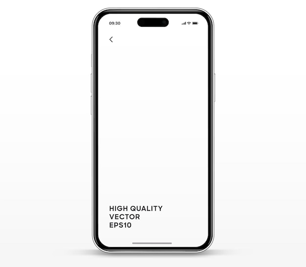 Mockup smartphone 3D berkualitas tinggi dengan sudut berbeda dan latar belakang terisolasi untuk menampilkan aplikasi seluler