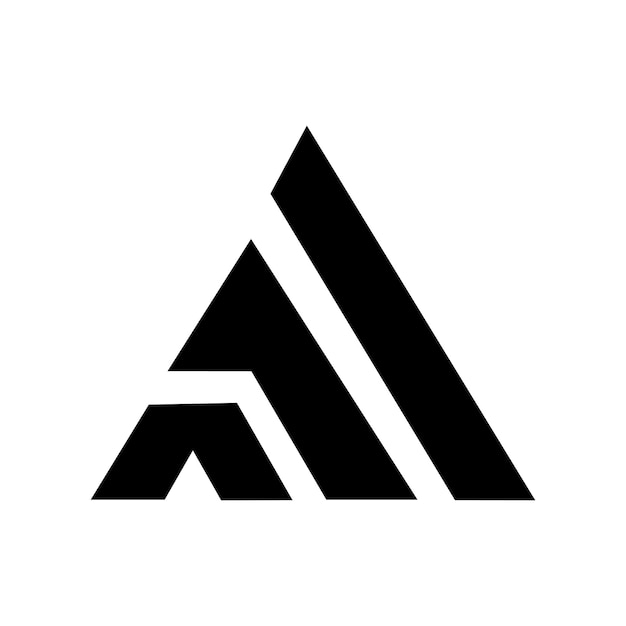 Modern A Logo Design Art