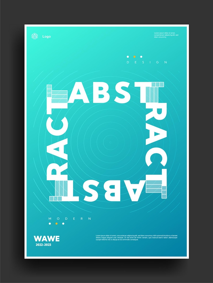 Vector modern abstract cover minimal lid design creative geometric wallpaper