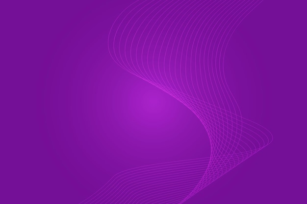 Modern abstract gradient curve wavy line background