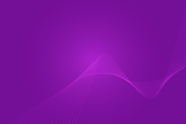 Modern abstract gradient curve wavy line background