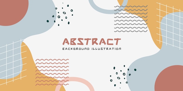 modern abstract pastel background with curve and geometric texture background