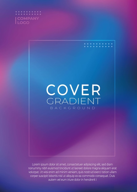 modern abstract vector covers templates for dynamic gradient backgrounds