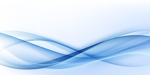 modern blue wave background design vector illustration