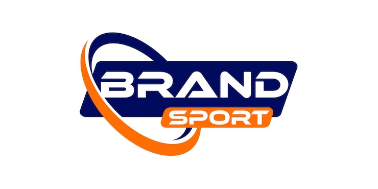 Vector modern bold logo design template for sport brand company