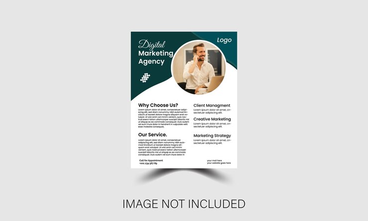 Modern Business flyer for digital marketing agency template