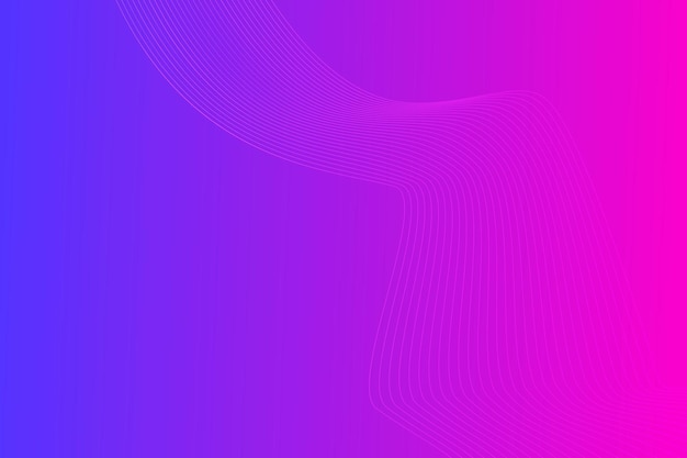 Modern colorful wavy line abstract background Design