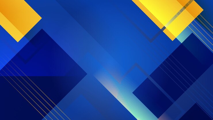 Modern Corporate Gradient Blue Yellow Abstract Background Wallpaper