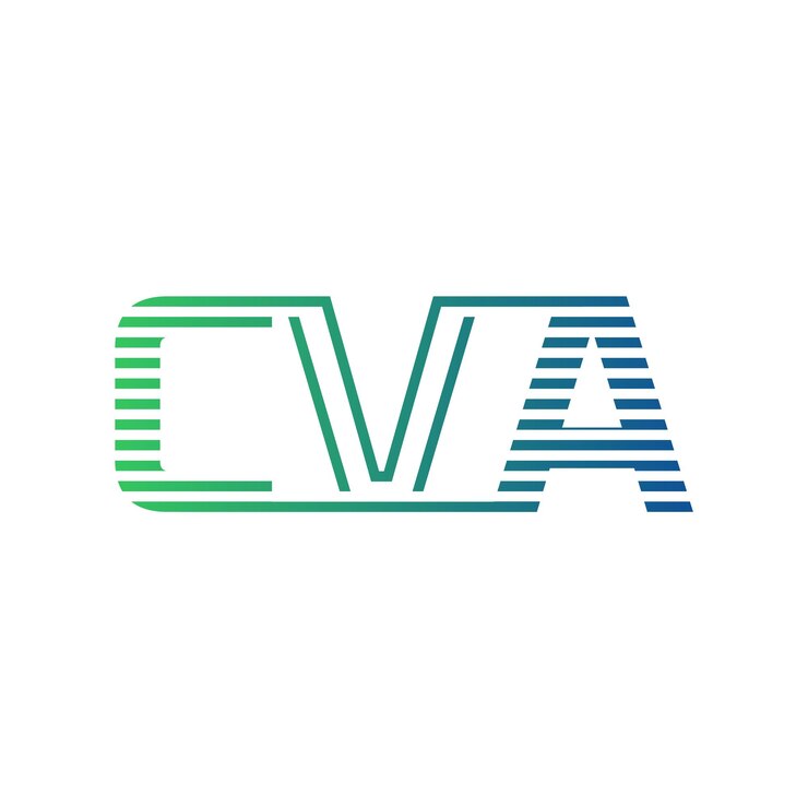 Vector modern cva logo design letter cva minimalist professional and versatile branding icon for business identity
