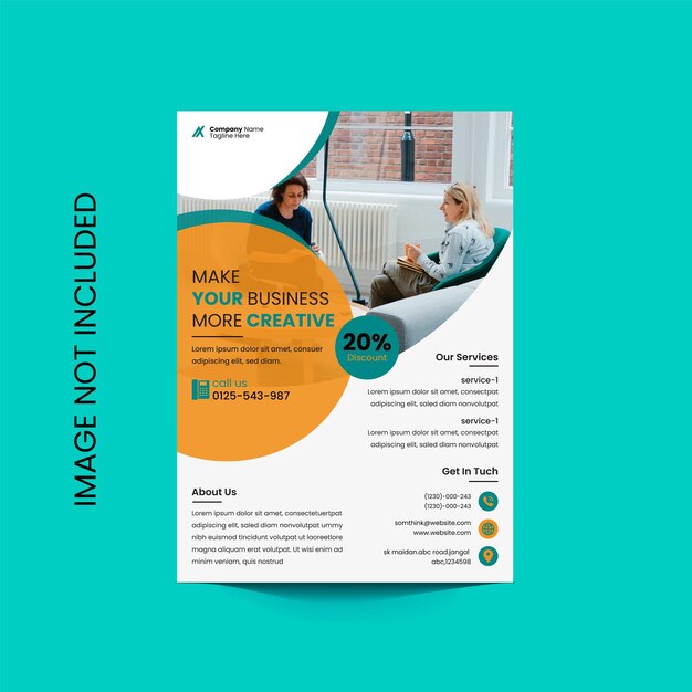 modern flyer template