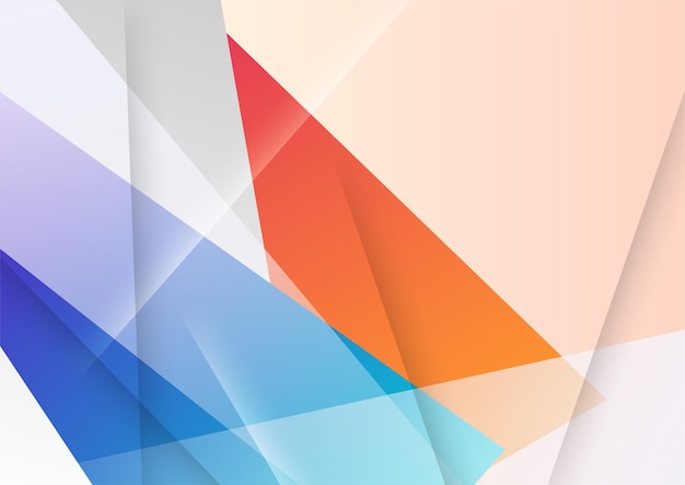Modern geometric element colorful design background
