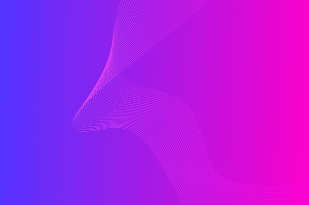Modern gradient wavy lines background for business,