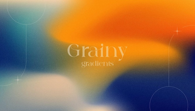 Modern grainy gradient trendy background design vibrant Modern grainy gradient background