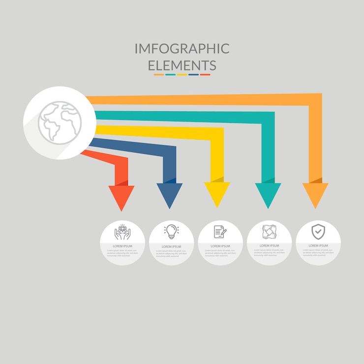 Modern infographics vector