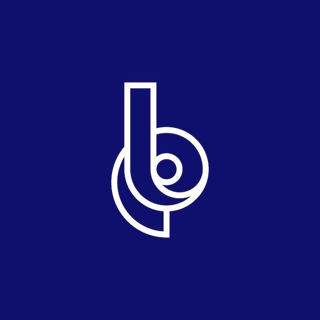 modern letter le or el logo