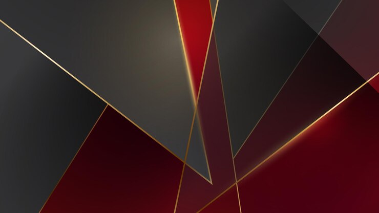 Modern Luxury Abstract Red Black Gold Award Dynamic Lines Bakcground Design Banner Wallpaper