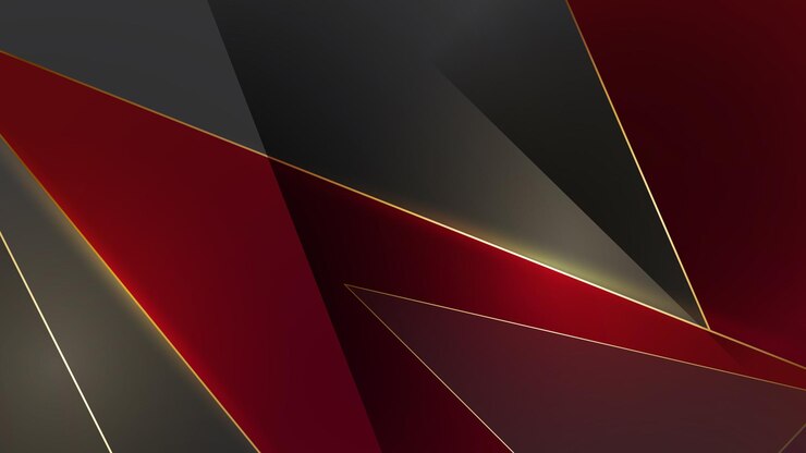 Modern Luxury Abstract Red Black Gold Award Dynamic Lines Bakcground Design Banner Wallpaper