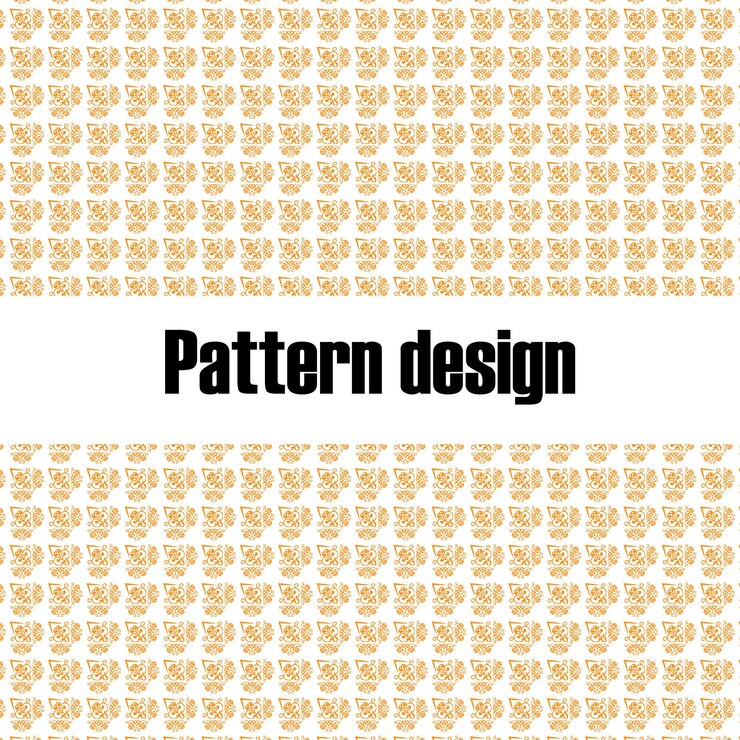Vector modern pattern design