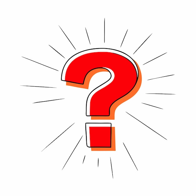 Modern question mark template for idea or message vector on a isolated white background 12