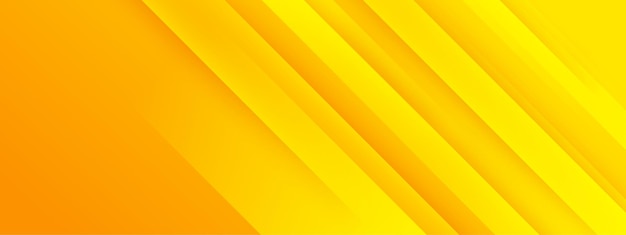 Modern shape yellow overlaping layers abstract background