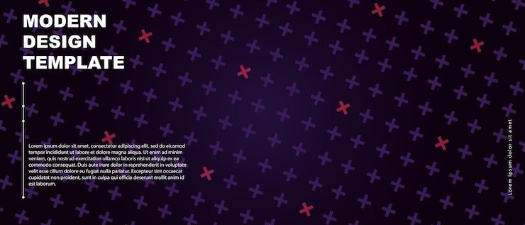 Vector modern template