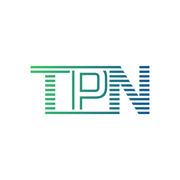 Vector modern tpn logo design letter tpn minimalist professional and versatile branding icon for business identity