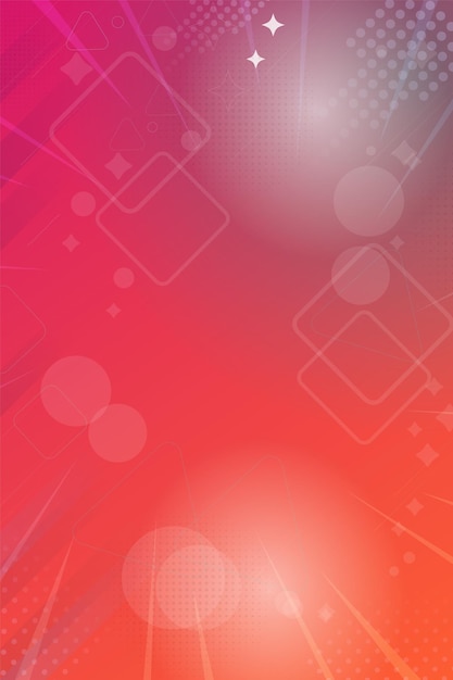 Modern vertical geometric background trendy shapes template