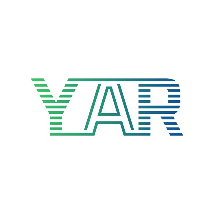 Vector modern yar logo design letter yar minimalist professional and versatile branding icon for business identity