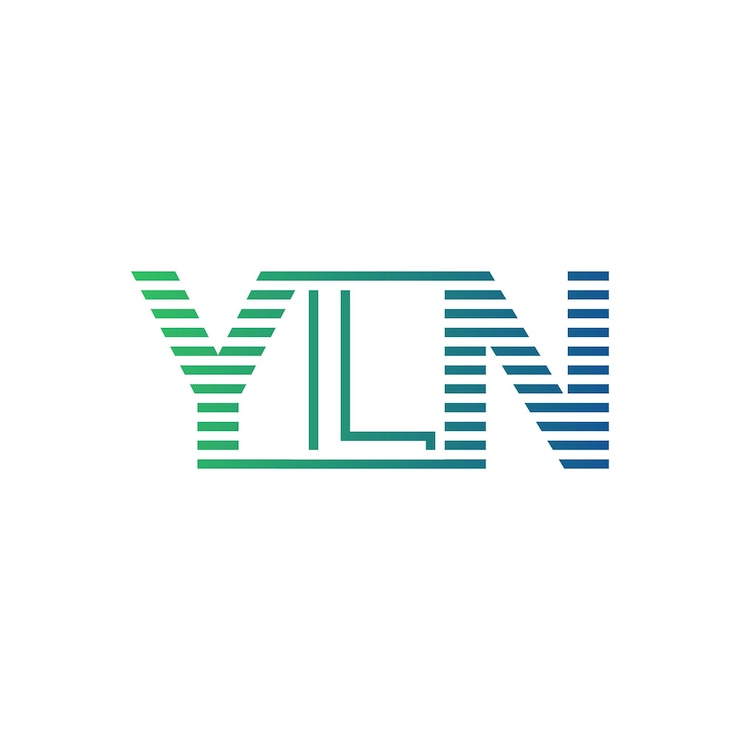 Vector modern yln logo design letter yln minimalist professional and versatile branding icon for business identity