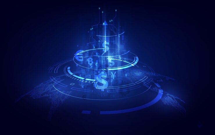 Money transfer. Global Currency. Stock Exchange.