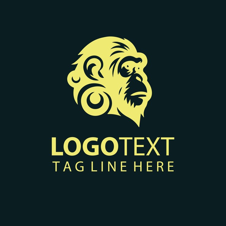 Vector monkey logo vector illustrations