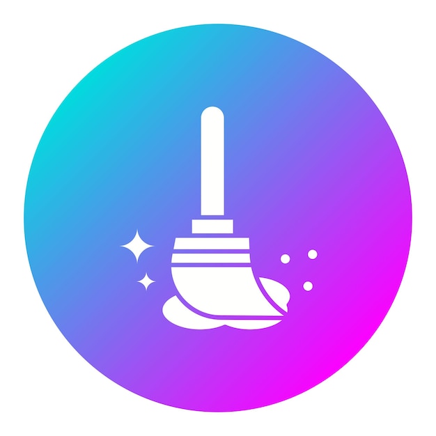 Mop vector icon Can be used for Hygiene Routine iconset