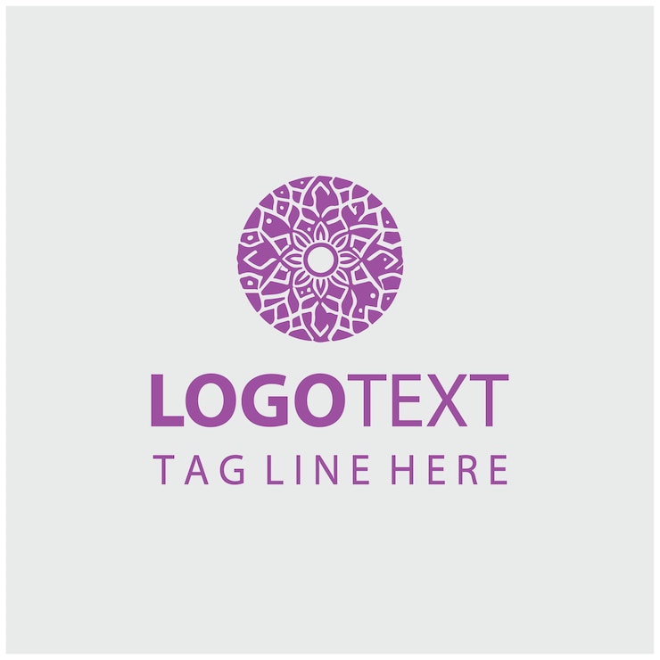 Vector mosaic logo vector illustrations