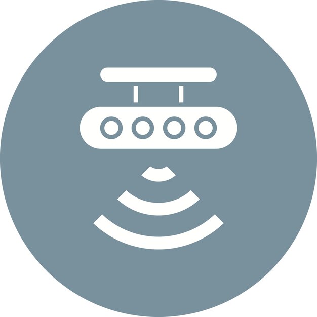 Motion Sensor vector icon Can be used for Smart Home iconset